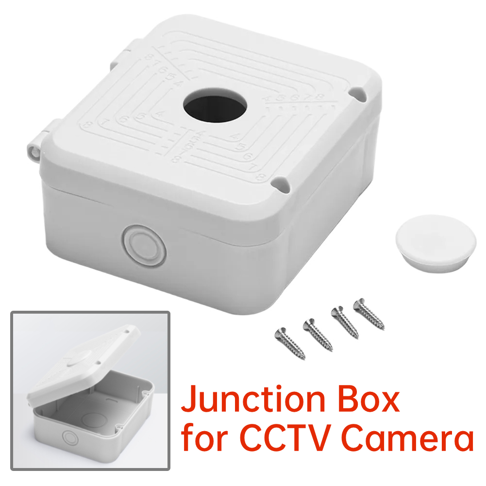 Outdoor Power Wire - Wasserdichte Anschlussdose für CCTV-Kamera, Video-Kabelbox, Netzteil,