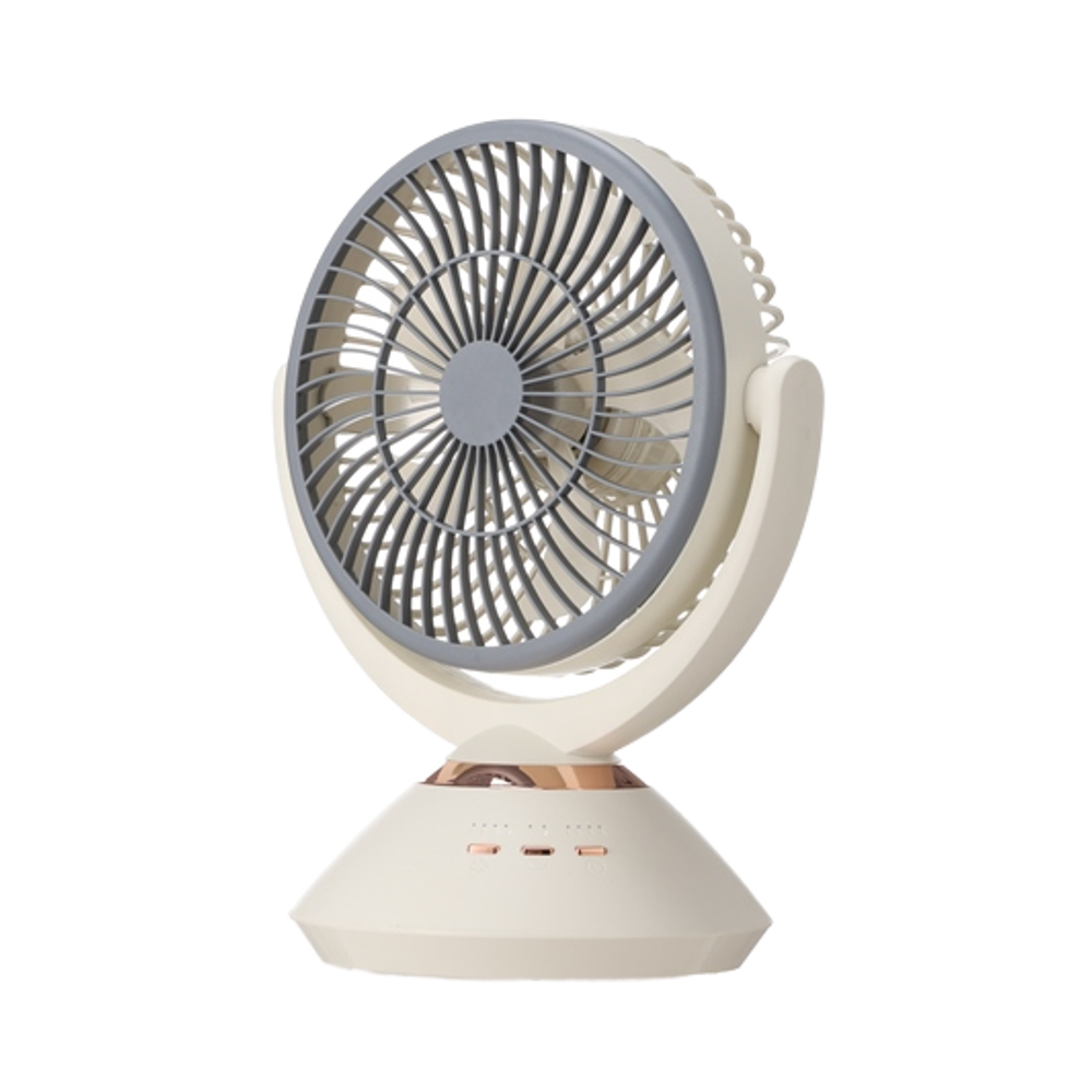 Outdoor Power Pedestal - Tragbarer 90-Grad-Wireless-Luftzirkulationsventilator, Handventilator, Standventilator, Tischventilator für