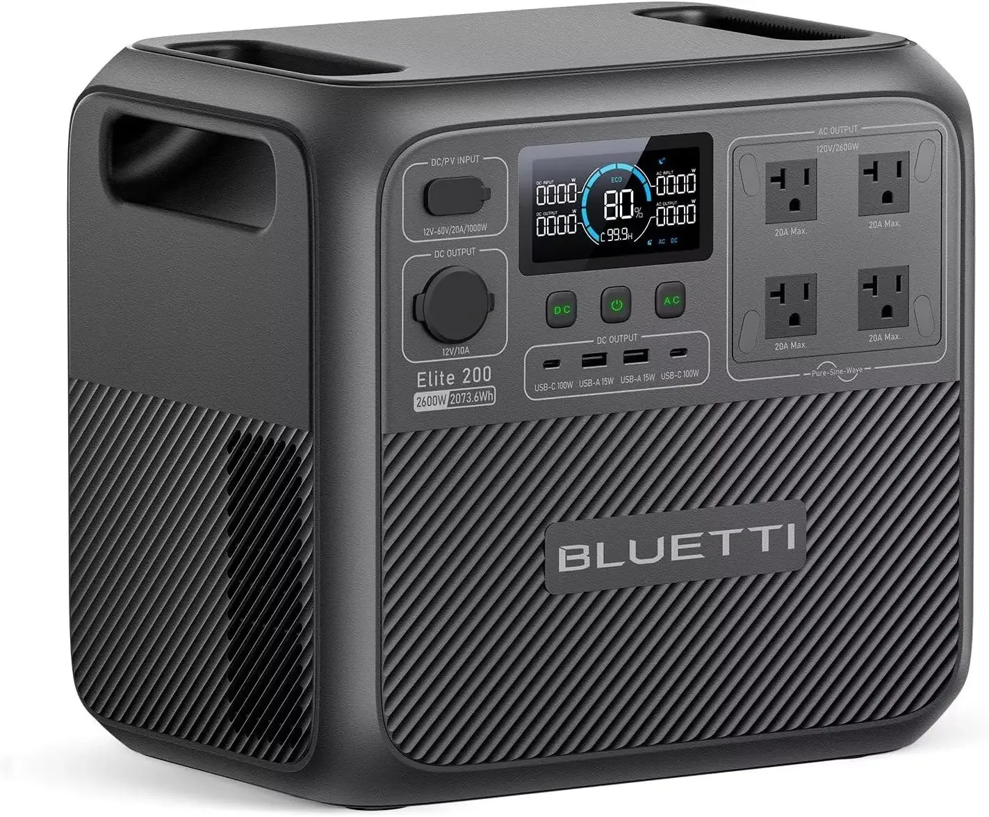 Outdoor Power Wire - BLUETTI Elite 200 V2 Tragbare Powerstation,