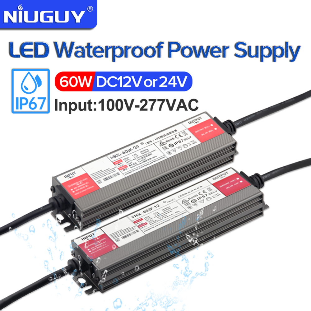 Outdoor Power Transformer - IP67 wasserdichtes Netzteil 60 W DC