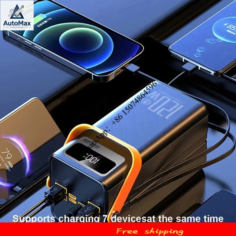 Outdoor Usb Power Supply - 120W 150000mAh Powerbank mit Schnellladefunktion, Große