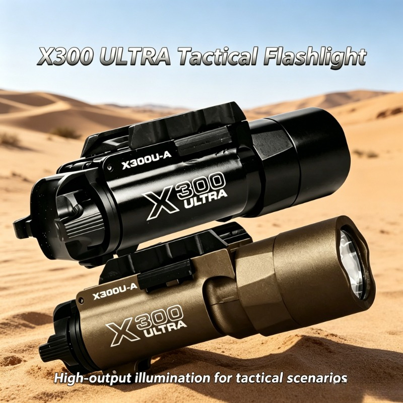 Outdoor Power Parts - 2026 Alloy X300U Taschenlampe Energiesparend Ganzjährig