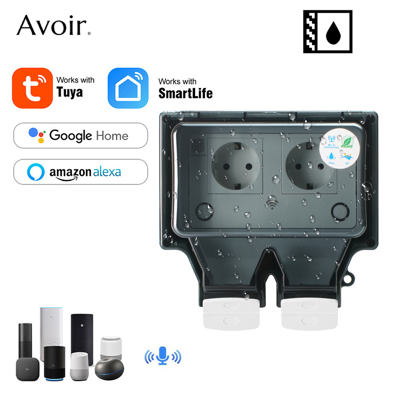 Avoir Tuya Wand Steckdosen Ip6 – Outdoor Power Parts Bewertung und Preis