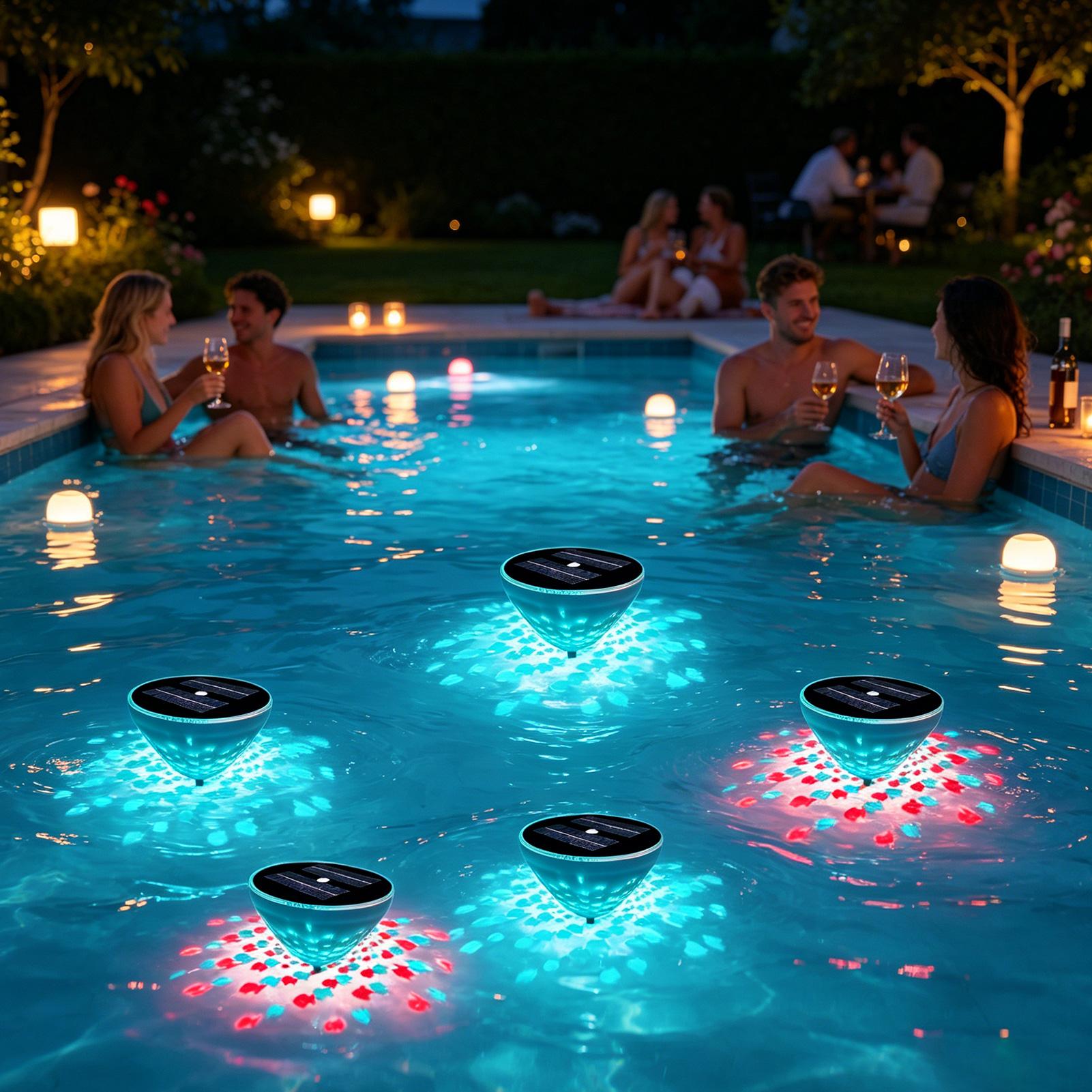 Poolbeleuchtung, solarbetriebe – Outdoor Power For Hot Tub Bewertung und Preis
