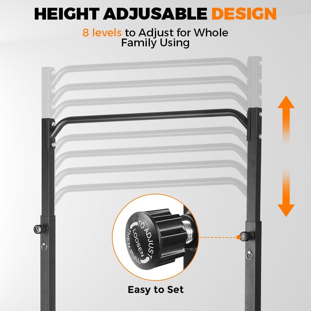 Verstellbarer, freistehender K – Outdoor Power Tower Pull Up Bar Bewertung und Preis