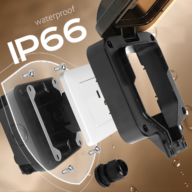Avoir IP66 Wandsteckdose, wass – Outdoor Power Parts Bewertung und Preis