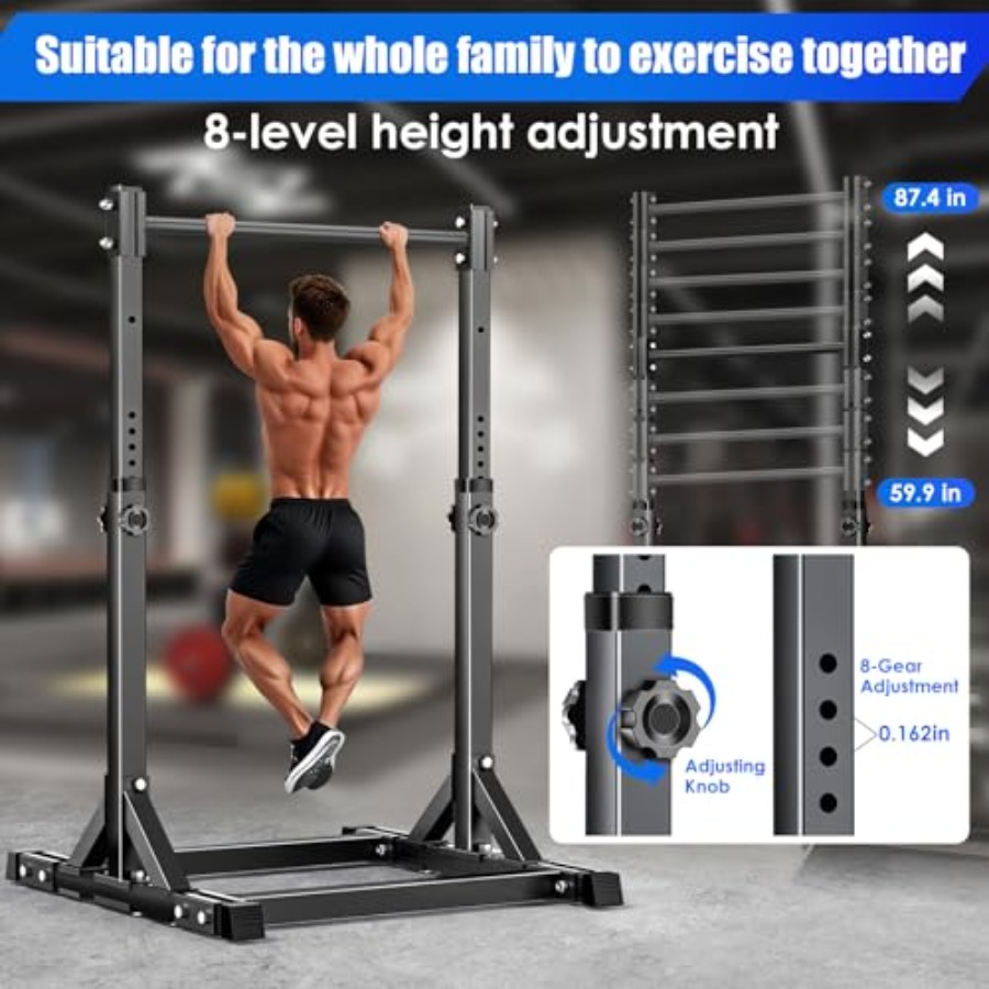 Freistehende, verstellbare Kli – Outdoor Power Tower Pull Up Bar Bewertung und Preis