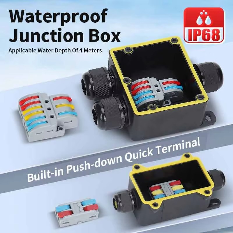 Wasserdichte Anschlussdose IP6 – Outdoor Power Wire Bewertung und Preis