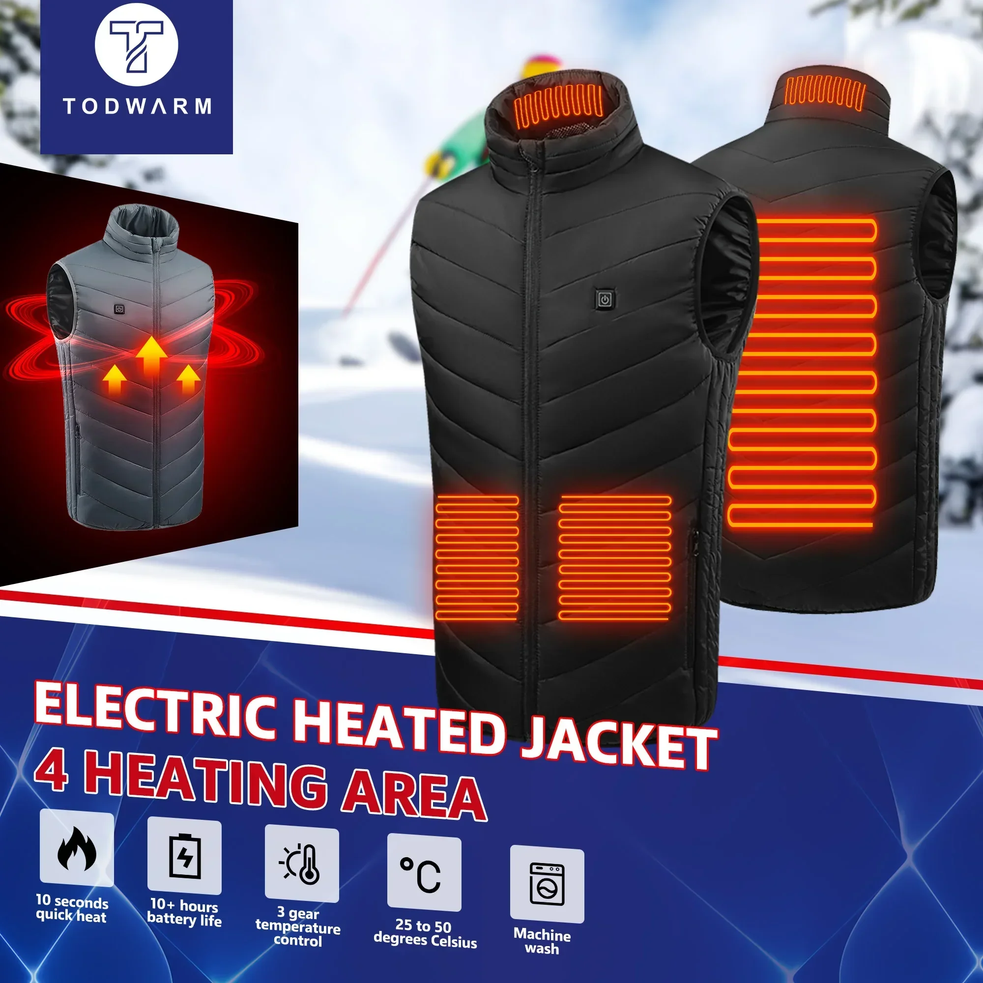 21, beheizte Weste, elektrisch – Outdoor Power Pedestal Bewertung und Preis