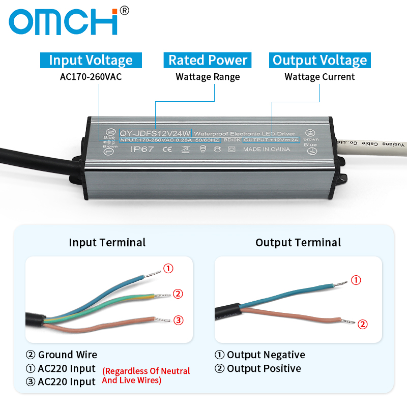 OMCH IP67 Wasserdichtes Netzte – Outdoor Power Transformer Bewertung und Preis