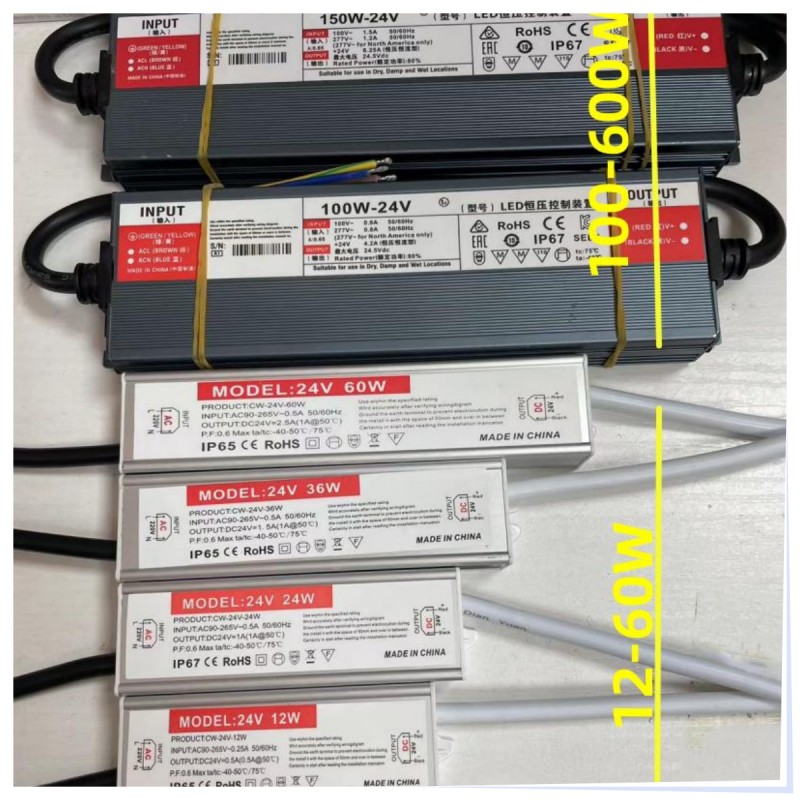 AC 220 V zu DC 12 V 24 V LED-T – Outdoor Power Transformer Bewertung und Preis